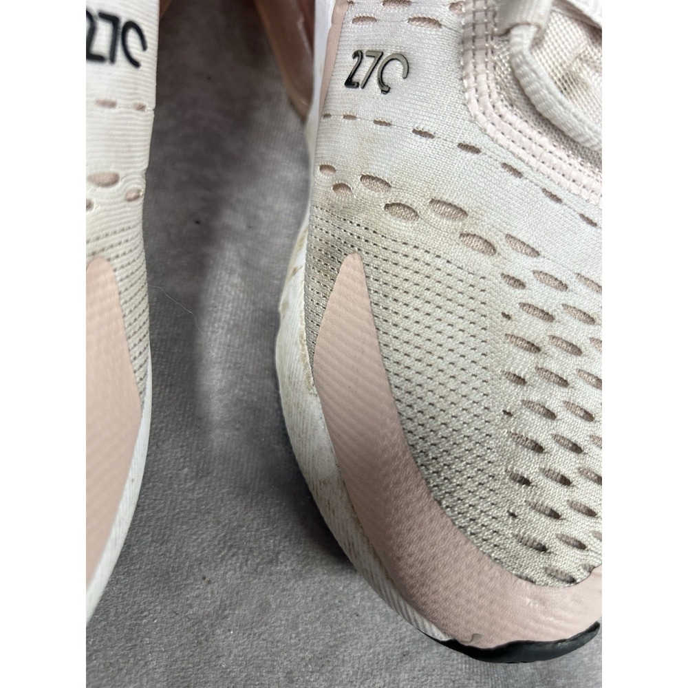 Nike Air Max 270 Women's 7.5 White Pink Running Athletic Sneakers Shoes - Picture 7 of 7